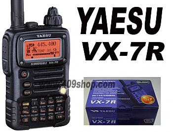 YAESU VX-7R Triple band Handheld radio (Black) 409shop,walkie ...