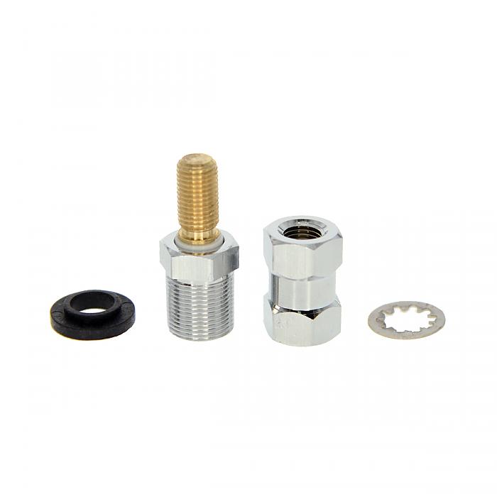 Heavy Duty SO239 to 3/8-24 Threaded Stud Antenna Mount Adapter Connector